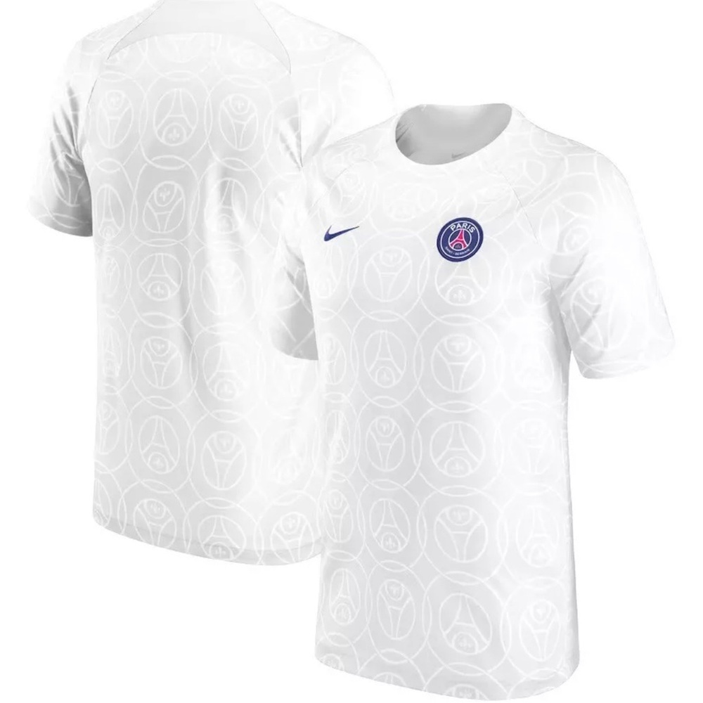 Nike Paris Saint Germain Dri-FIT Pre-Match Soccer Top Mens L & XL NWT Gray
